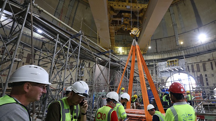 Cilj je zagon enote 1 leta 2024 (Vir: Rosatom)