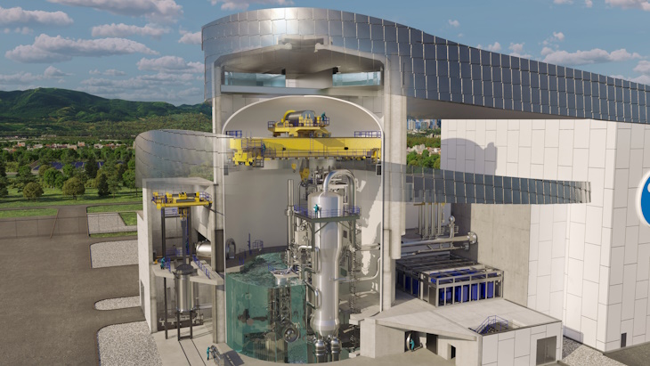 Westinghouseova vizija elektrarne AP300 (Slika: Westinghouse)